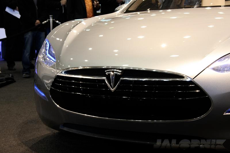 Illustration for article titled Tesla Model S Sedan Concept: $49,900 Seven-Seater Electric To Hit Streets In 2011